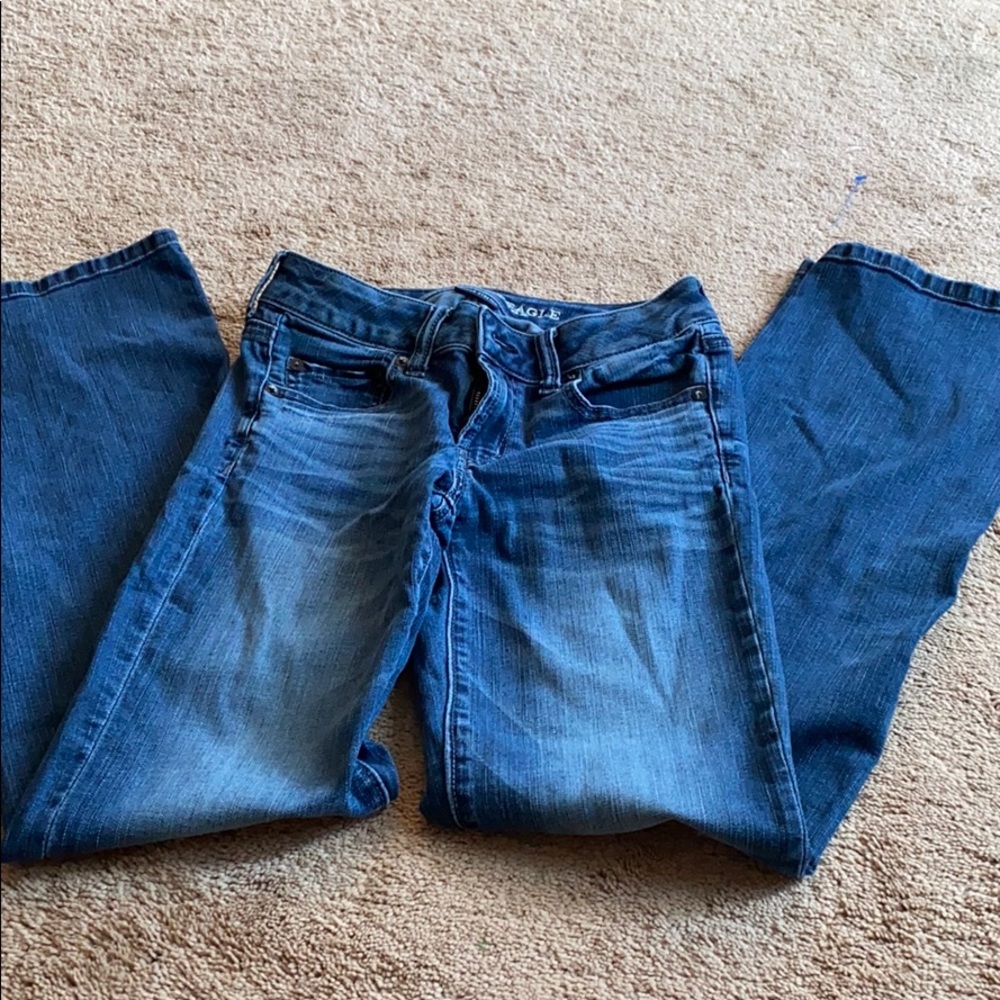 American Eagle - favorite boyfriend cut - size two